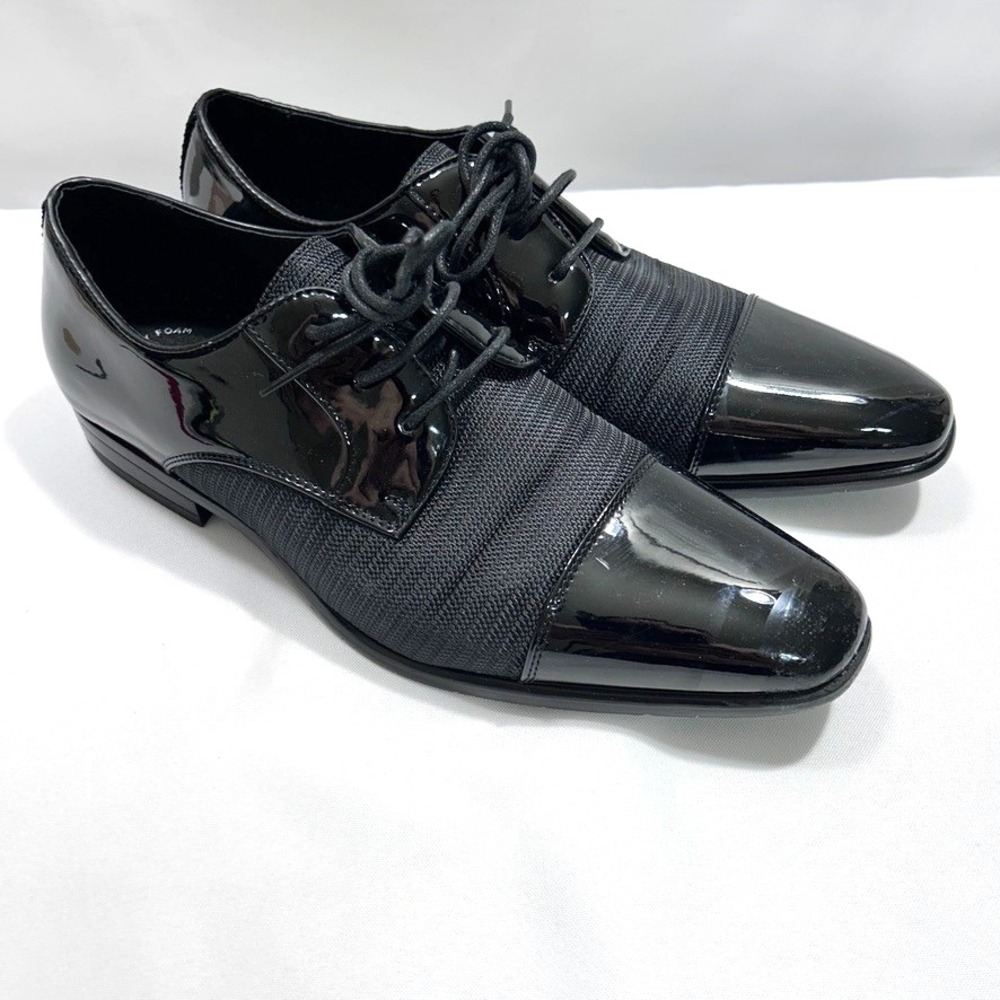 Stacy Adams Pharoah Cap Toe Oxford Men's Shoes Black US‎ 8.5M Wedding
